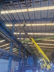 PENEL 150W LED High Bay lights 365units were used in a workshop in 2023 in Indonesia