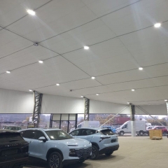 PENEL 150W LED High Bay lights were used in a car showroom in 2023 in Chile