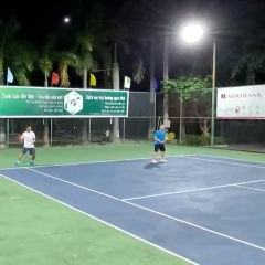 Tennis court used PENEL 400W Sports lights in 2022 in Vietnam