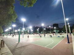 Basketball courts and Football field use PENEL 180W / 600W Sports lights in 2024 in Yunnan province, China