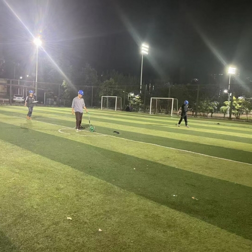 Basketball courts and Football field use PENEL 180W / 600W Sports lights in 2024 in Yunnan province, China