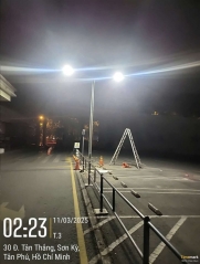 PENEL Solar led street lights were illuminating the city streets in 2025 in Vietnam