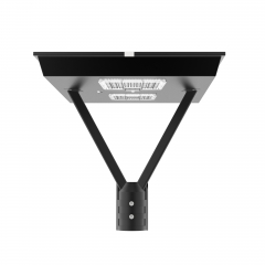 2025 New integrated post-top Solar LED Garden light with MPPT controller