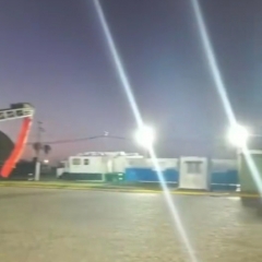 Port used PENEL 200w flood lights in 2025 in Argentina