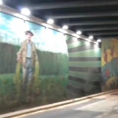 Tunnel used PENEL 100w flood lights in 2025 in Argentina