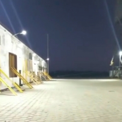 Port used PENEL 200w flood lights in 2025 in Argentina