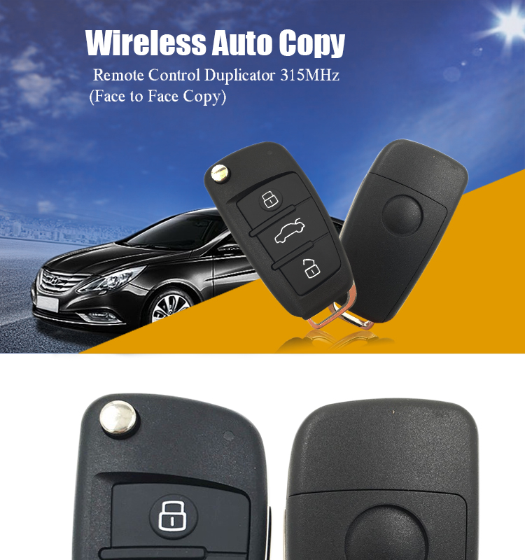 AK099005 Wireless Auto Copy Remote Control Duplicator 315MHz (Face to ...