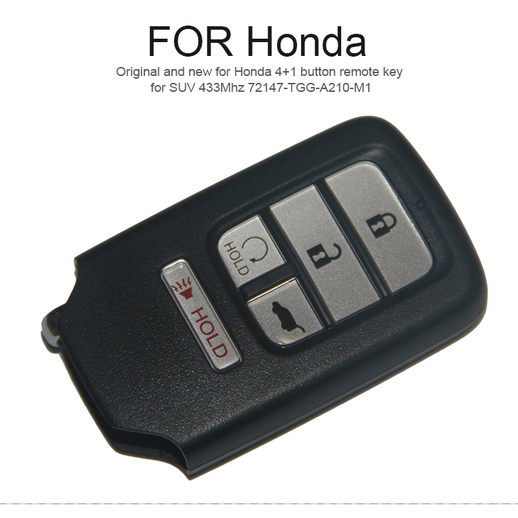 AK003090 Original for Honda Smart Remote Key 4+1 Button 433MHz 47 Chip ...