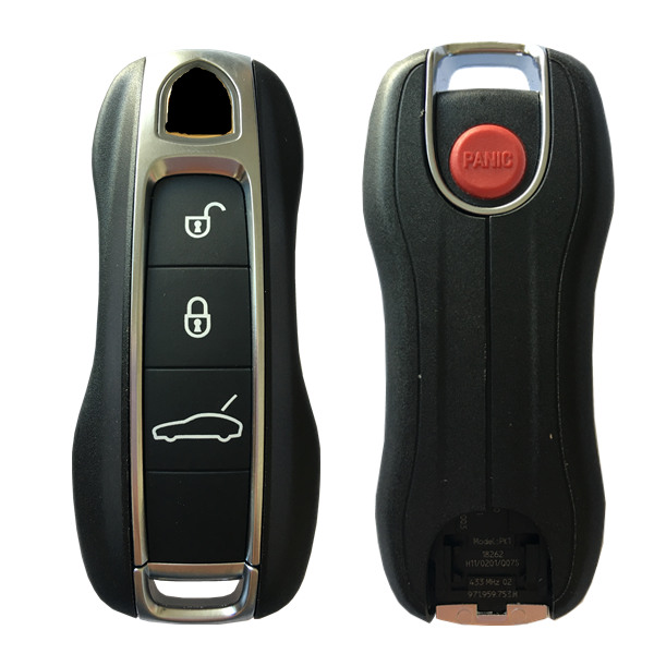 Guscio Chiave Keyless Porsche 3 Tasti Lama Hu162 Sportello - Foto 13
