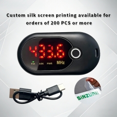 AKP289 Frequency tester, supports 300MHz-900MHz, including 315MHz, 433MHz,868MHz, 902MHz and other frequencies.