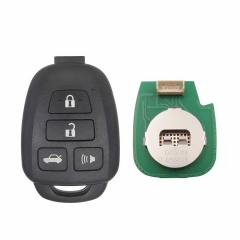 AK043264 Keydiy KD Universal Remote Key B Series 4 Buttons Toyota Type B35-4