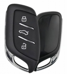 AK049006 3-button smart remote control key for MG, 433MHz frequency, built-in 4A transponder chip