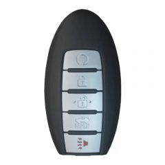 AK027157 Compatible with Nissan 4+1 button smart remote control, part number 285E3-9HP5A, FCC ID KR5S180144014, frequency 433MHz