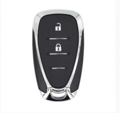 AK014110 Compatible with Chevrolet 2-button smart remote key, 434MHz frequency, built-in 4A transponder chip