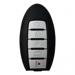 AK058024 Suitable for Infiniti 4+1 button smart remote control, part number 285E3-9NB5A, FCC ID KR5S180144014, IC 7812D-S180014, 433MHz