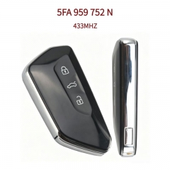 AK001165 For Cupra 3-key smart remote key, 433MHz frequency, part number 5FA 959 752 N