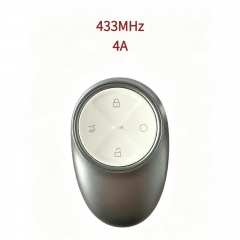 AK074008 Compatible with AION 4-key smart remote control key, 433MHz frequency, 4A chip