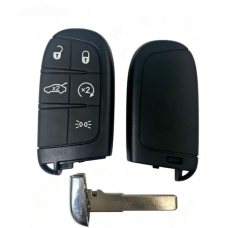 AS017028 5-button replacement smart key shell for Fiat