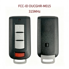 AK011052 Smart proximity key for Mitsubishi (2+1 buttons, 315MHz, FCC ID: OUCGHR-M015, Part Number: 8637D007)