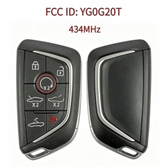AK014121 Smart key for Chevrolet Corvette C8, 6+1 buttons, 434MHz, FCC ID: YG0G20T