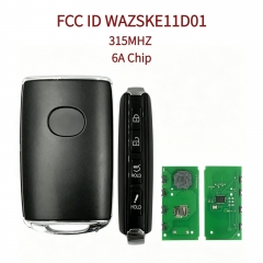 AK026069 Suitable for Mazda SUV models: 4-button smart remote key (FCC ID: WAZSKE11D01, 315MHz, 6A chip)