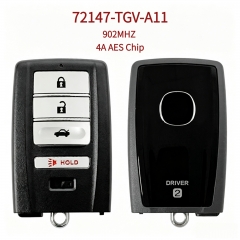 AK003217 Suitable for Acura 4-button (Driver 2) smart remote key; OE number 72147-TGV-A11; 902MHz; 4A AES chip