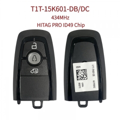 AK018141 3 Button Smart Remote Key Fob For Ford Transit Tourneo Custom 434MHz HITAG PRO ID49 Chip OE KT1T-15K601-DB DC 2633536