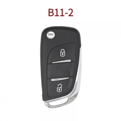 AK043109 KD Universal Flip Remote Key 2 Buttons PSA Type B11-2 KeyDIY Folding Car Remote Key
