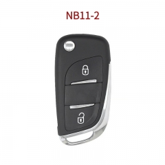 AK043099 Keydiy KD Universal Flip Remote Key (2-Button PSA Type NB11-2 PCF Chip)