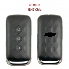 AK014131 2024 Chevrolet Captiva 3-Button Flip Remote Key (433MHz, ID47/PCF7938XA Chip)