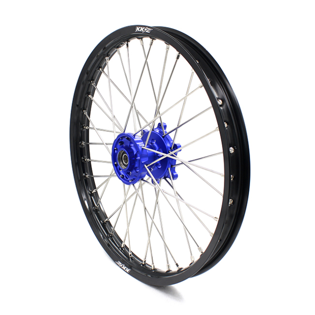 KKE 21/18  Dirt Bike Enduro Wheels Set Fit YAMAHA WR250R 2008-2020 Blue Hub