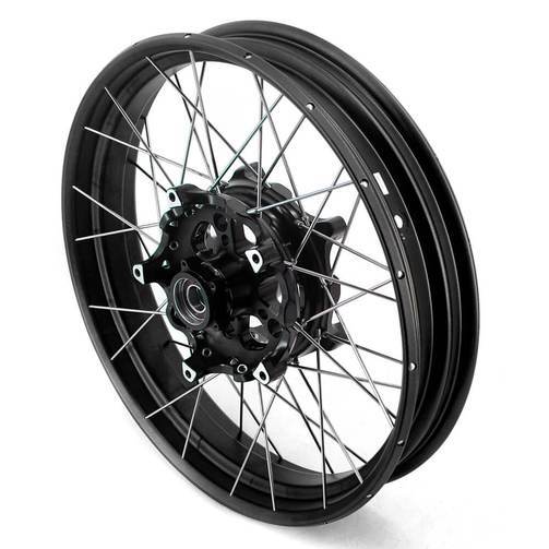 VMX 3.0*19"/4.25*17" Tubeless Wheels fit BMW F750GS 2019-2021 Black Hub Black Rim