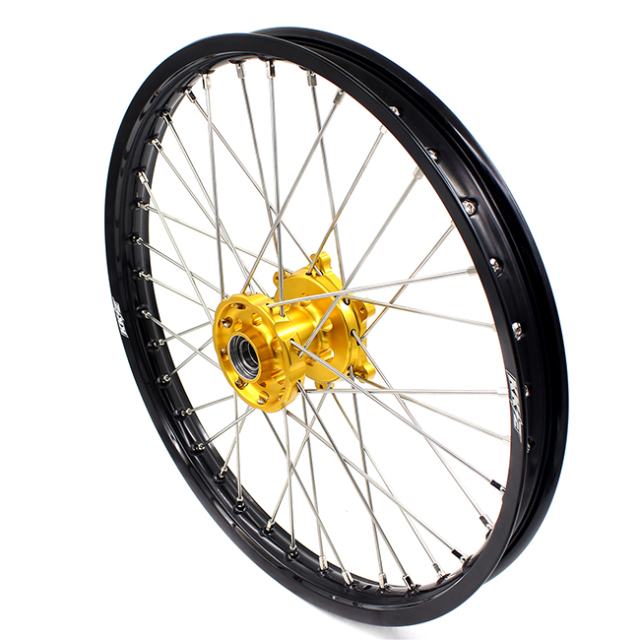 KKE 21/19 Dirt Bike MX Wheels Fit YAMAHA YZ125 YZ250 1999-2021 YZ250F YZ450F 2003-2020 Gold Hub