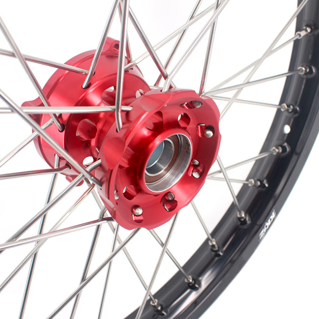 KKE1.4*17"/1.6*14" Kid's Small Wheels Set Fit KTM85 SX  2003-2020  Red Hub