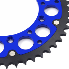 KKE Rear 44T Blue Sprocket Fit YAMAHA WR250F/450F YZ125/250 YZ400F YZ426F YZ450F