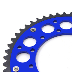 KKE Rear 44T Blue Sprocket Fit YAMAHA WR250F/450F YZ125/250 YZ400F YZ426F YZ450F