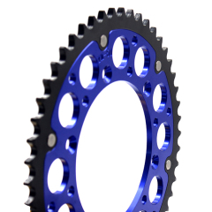 KKE Rear 48T-52T Blue Sprocket Fit YAMAHA WR250F/450F YZ125/250 YZ400F YZ426F YZ450F