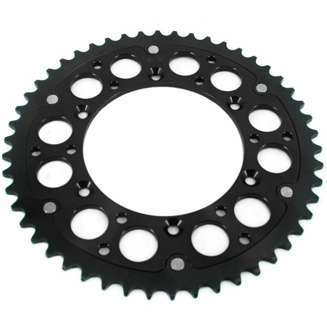 KKE Rear Hybrid 51T Black Sprocket for YAMAHA YZ125 YZ250 YZ450F WR400F WR426F WR450F