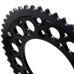 Rear Hybrid 51T Black Sprocket Fit HONDA CRF 250R 450R 250X 450X CR 125R/E 250E