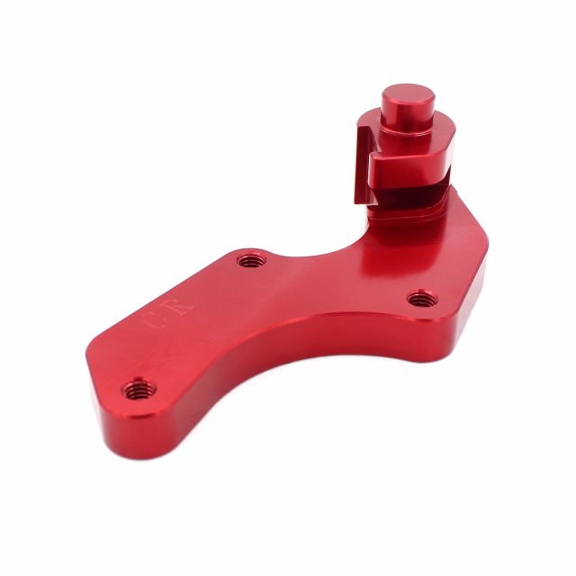 320mm Oversize Front Brake Disc + Red Bracket Adapter Fit HONDA CRF250R 450R CRF250X