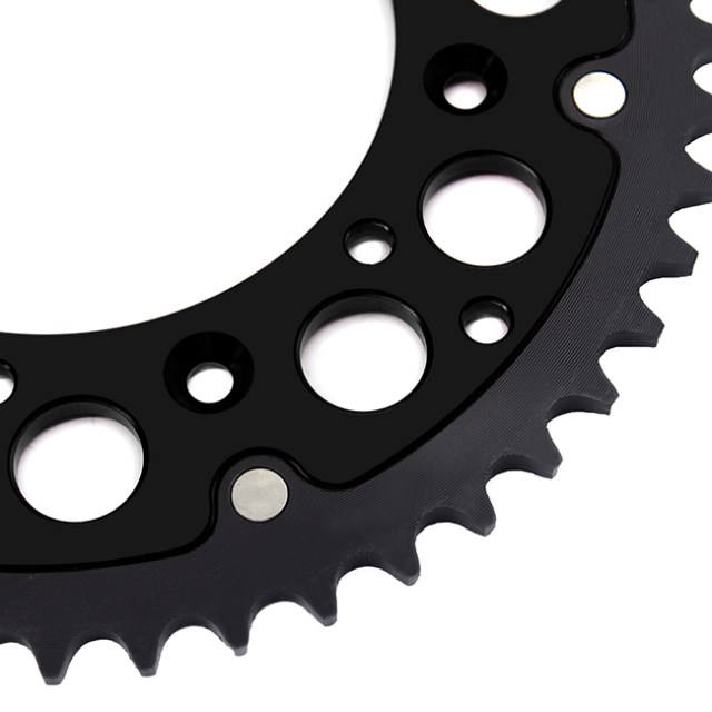 Rear Hybrid 51T Black Sprocket Fit HONDA CRF 250R 450R 250X 450X CR 125R/E 250E