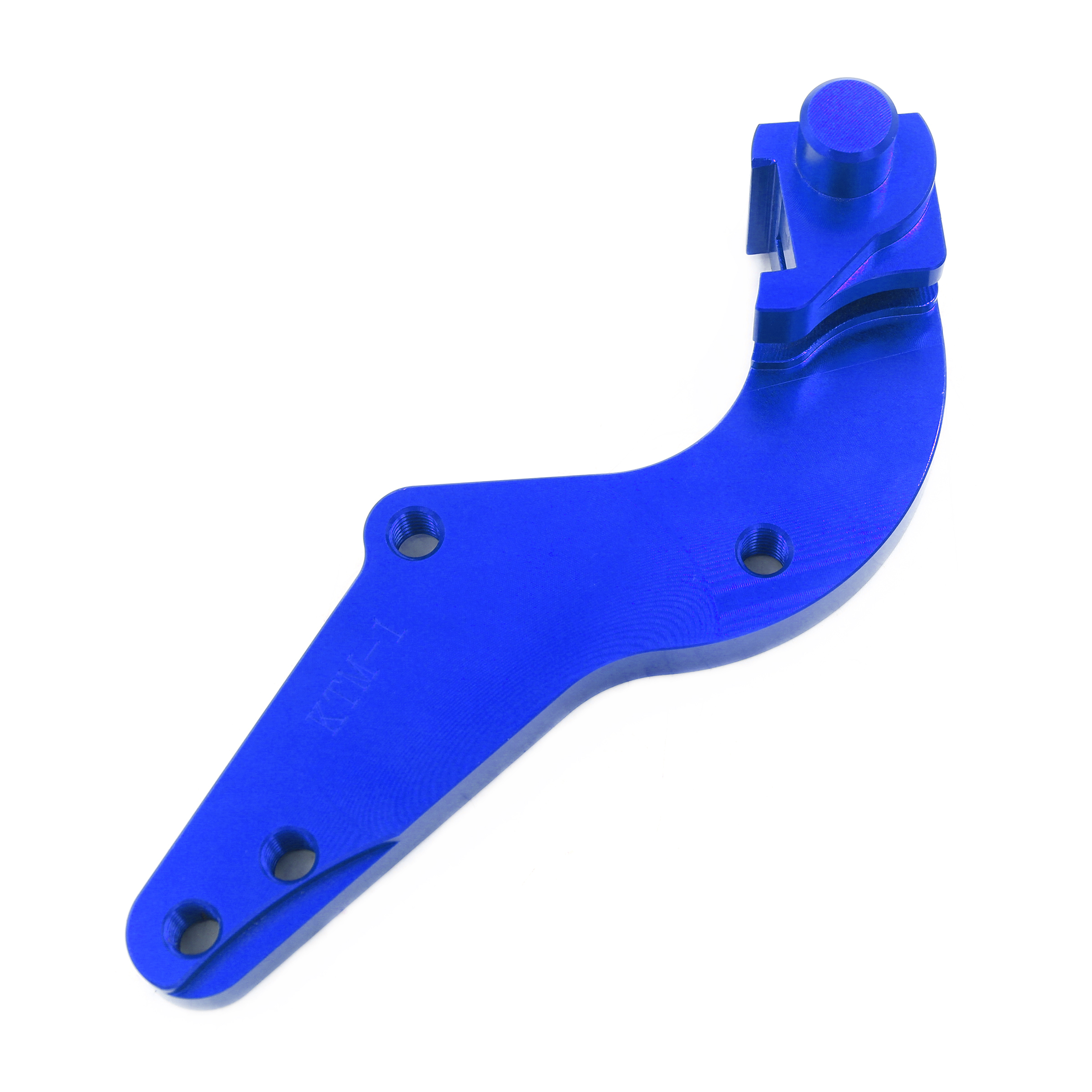 KKE Bracket Adapter Compatible with KTM Old model 81mm Blue