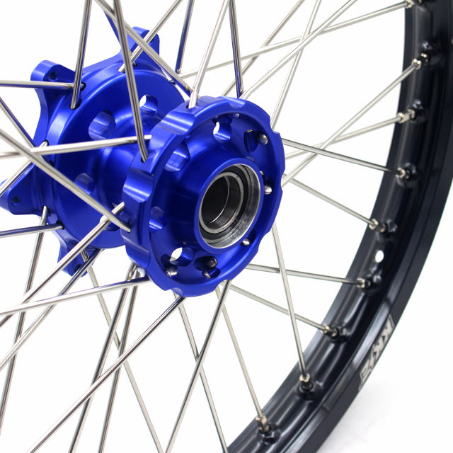 KKE 21/18 Enduro Racing Wheels Rim Set Compatible with KTM EXCF 125cc