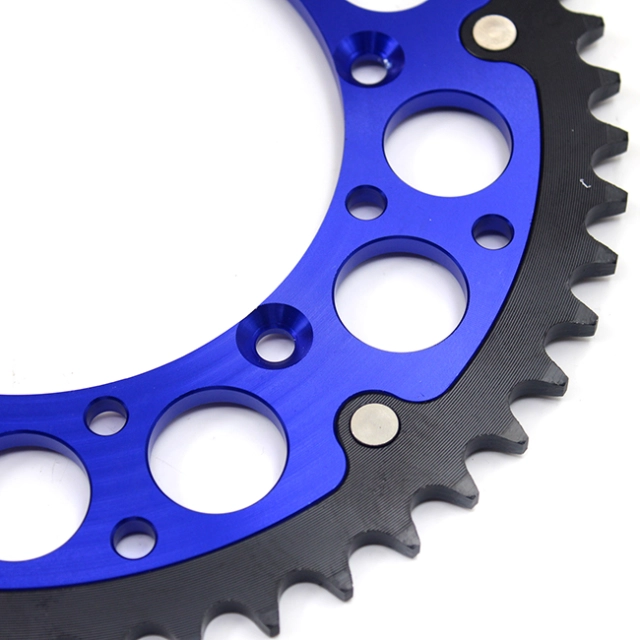 KKE Hybrid Rear 48T-51T Blue Sprocket Fit KAWASAKI KX250F KX450F KLX450R &Screw 2006-2018