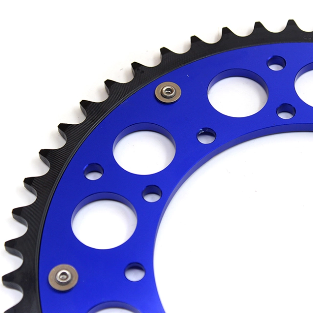 KKE Hybrid Rear 48T-51T Blue Sprocket Fit KAWASAKI KX250F KX450F KLX450R &Screw 2006-2018