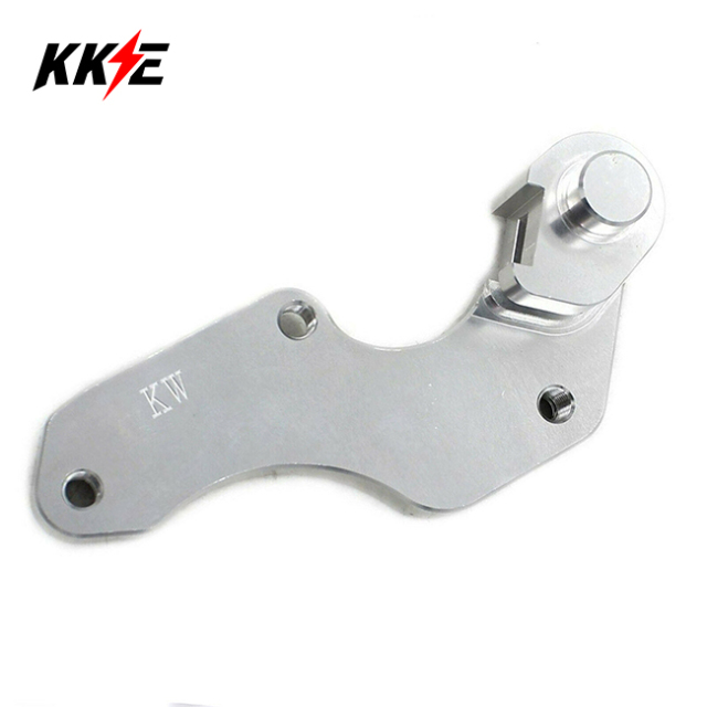 KKE Silver Bracket Adapter Fit KAWASAKI KX250F KX450F 320MM For Oversize Front Disc