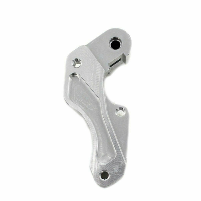 KKE Silver Bracket Adapter Fit KAWASAKI KX250F KX450F 320MM For Oversize Front Disc