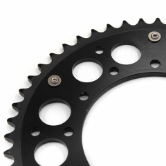 KKE Rear 48T-51T Black Sprocket Fit SUZUKI RMZ250 RMZ450 DRZ400E DRZ400S SM RM125 RM250