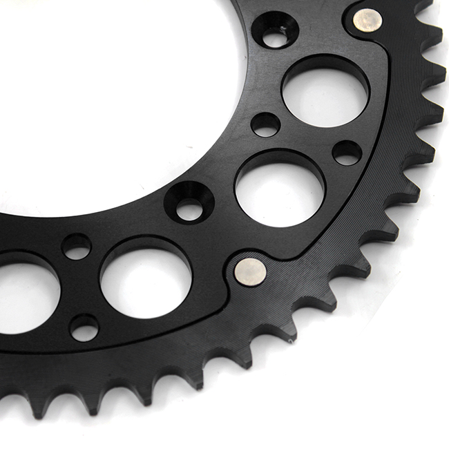 KKE Rear 48T-51T Black Sprocket Fit SUZUKI RMZ250 RMZ450 DRZ400E DRZ400S SM RM125 RM250