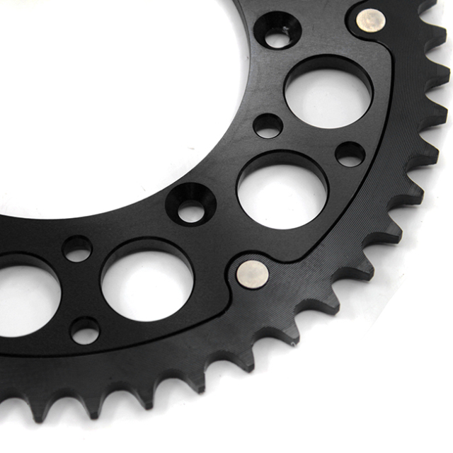KKE Rear 48T-51T Black Sprocket Fit SUZUKI RMZ250 RMZ450 DRZ400E DRZ400S SM RM125 RM250